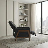 Verve Black Push Back Reclining Chair