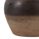Farleybeach Chocolate/Brown Terracotta Boho Bud Vase