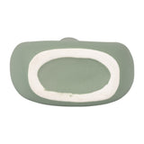 Parkwood Dark Sage Ceramic Open Cut-Out Nomad Vase