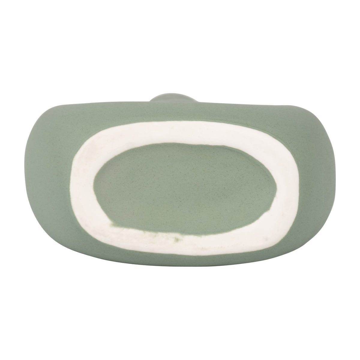 Parkwood Dark Sage Ceramic Open Cut-Out Nomad Vase