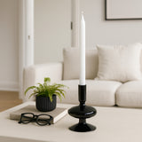 Ellenland Black Small Candle Holder