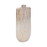 Mayfair Multicolor Large Glass Striped Stained Vase