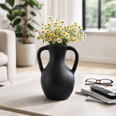 Shermancliff Black Large Vase