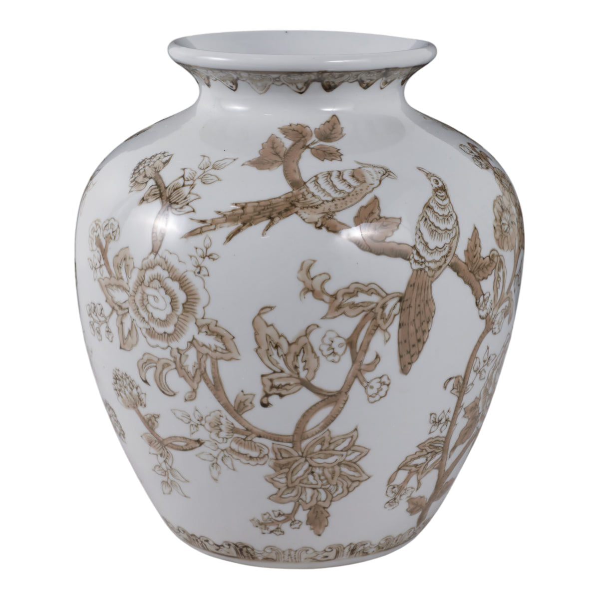 Gortonway Brown/White Chinoiserie