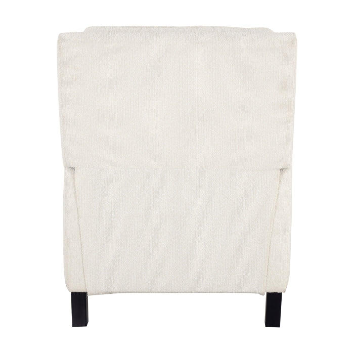 Berenson Silver Push Back Reclining Chair