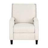 Berenson Silver Push Back Reclining Chair