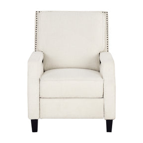 Berenson Silver Push Back Reclining Chair