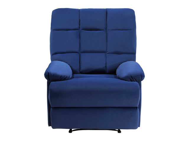 Colin Blue Reclining Chair - Ornate Home