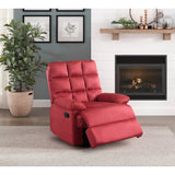 Colin Red Reclining Chair - Ornate Home