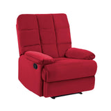 Colin Red Reclining Chair - Ornate Home