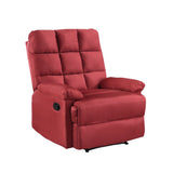 Colin Red Reclining Chair - Ornate Home