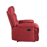 Colin Red Reclining Chair - Ornate Home