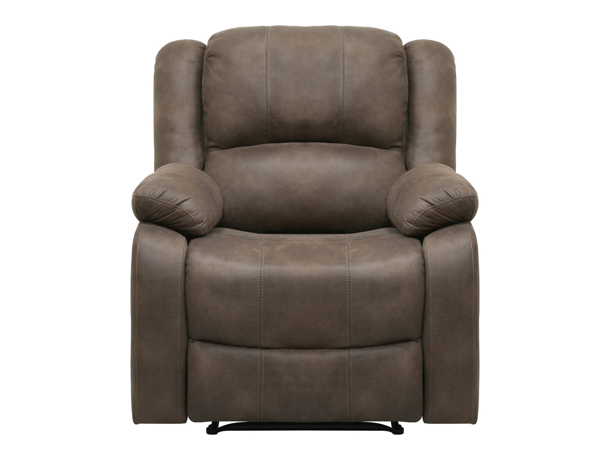 Fairview Brown Reclining Chair - Ornate Home