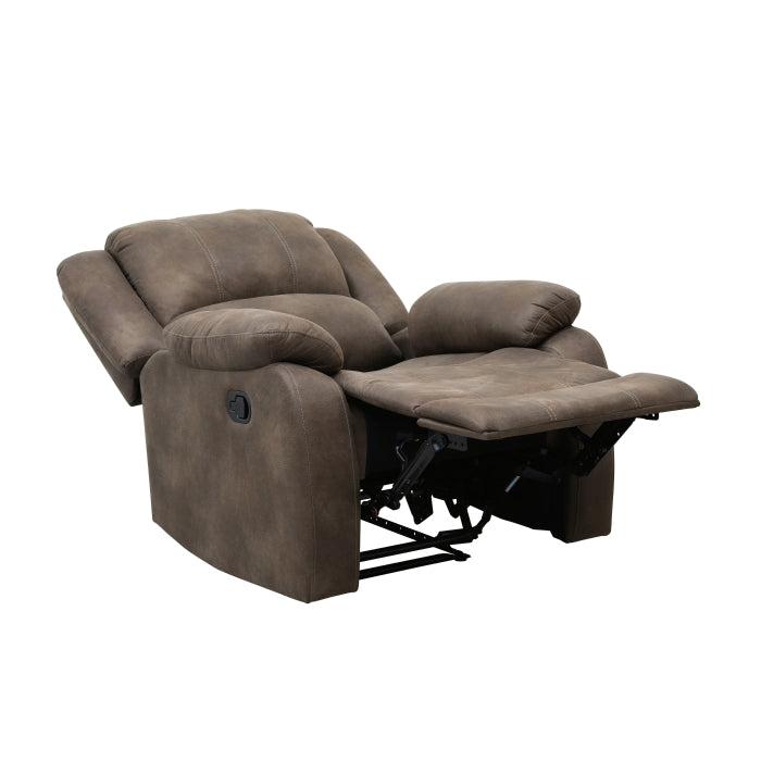 Fairview Brown Reclining Chair - Ornate Home