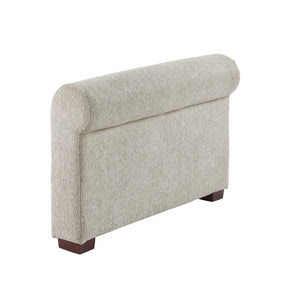 Isla Brown Two Roll Arms