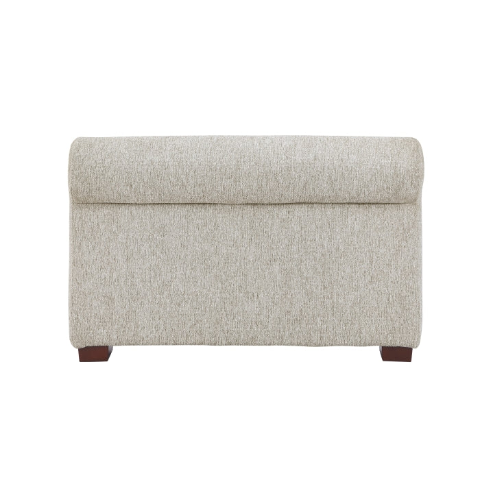 Isla Brown Two Roll Arms