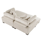 Traverse Beige 2-Piece Chaise Lounge
