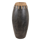 Byronholm Black/Tan Vase