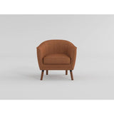 Cutler Rust Accent Chair - Ornate Home