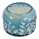 Flynnshaw Blue/Ivory 33 Oz Jasmine Candle