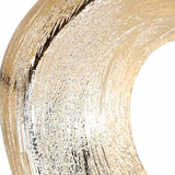 Hardencliff Gold Scratched Oval Vase