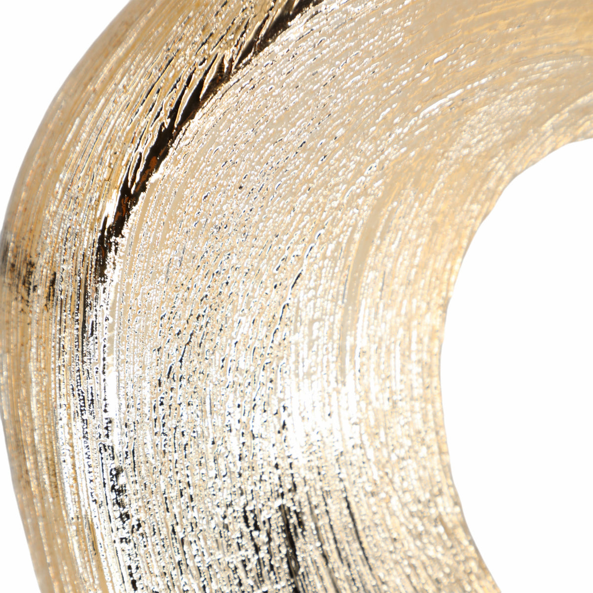 Hardencliff Gold Scratched Oval Vase