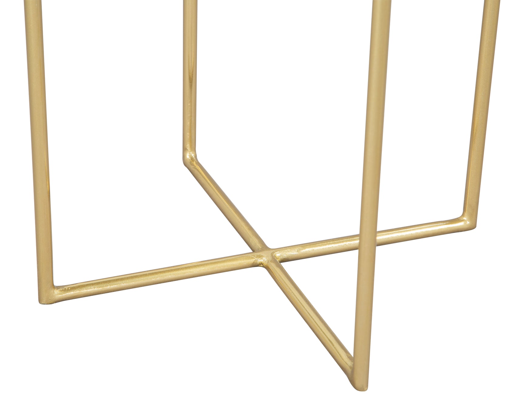 Lotus Gold Side Table