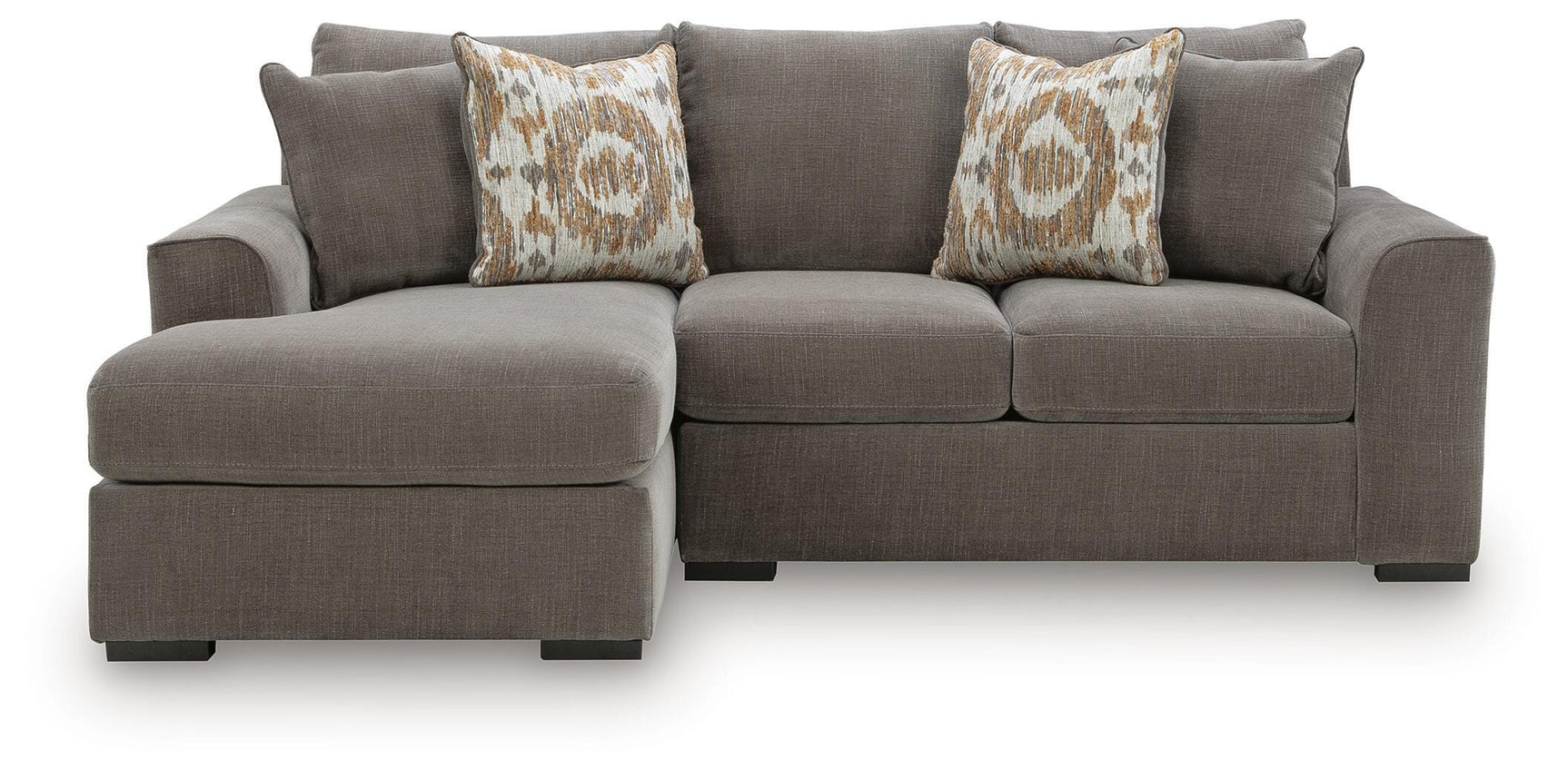 Larson Levee Espresso 2-Piece Sectional LAF Sofa Chaise