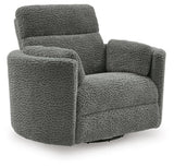 Moonrae Lead Swivel Power Glider Recliner (Online Special Price)