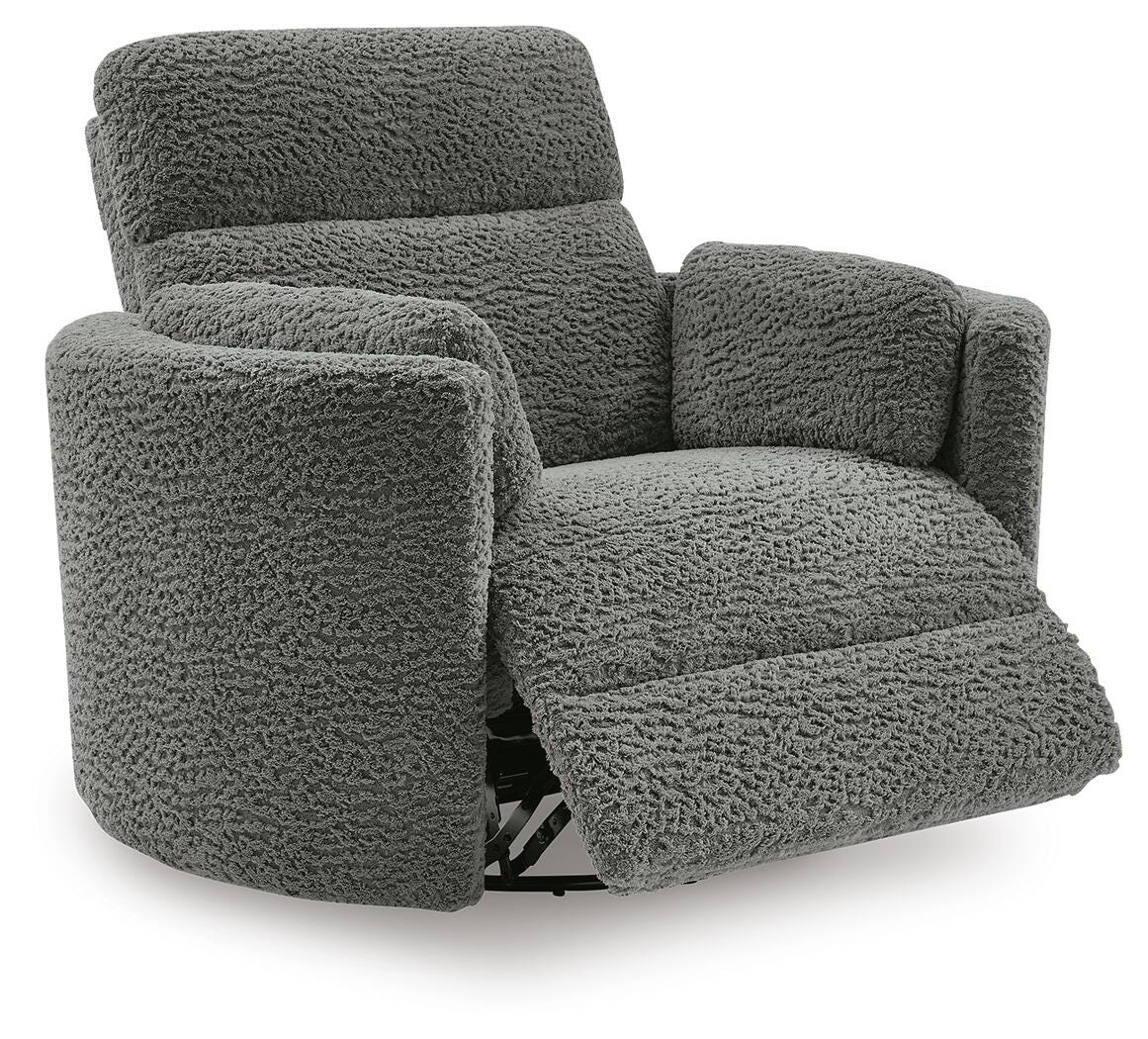 Moonrae Lead Swivel Power Glider Recliner