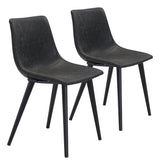 Daniel Vintage Black Dining Chair (Set of 2)