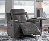 Jesolo Dark Gray Rocker Recliner - Ornate Home