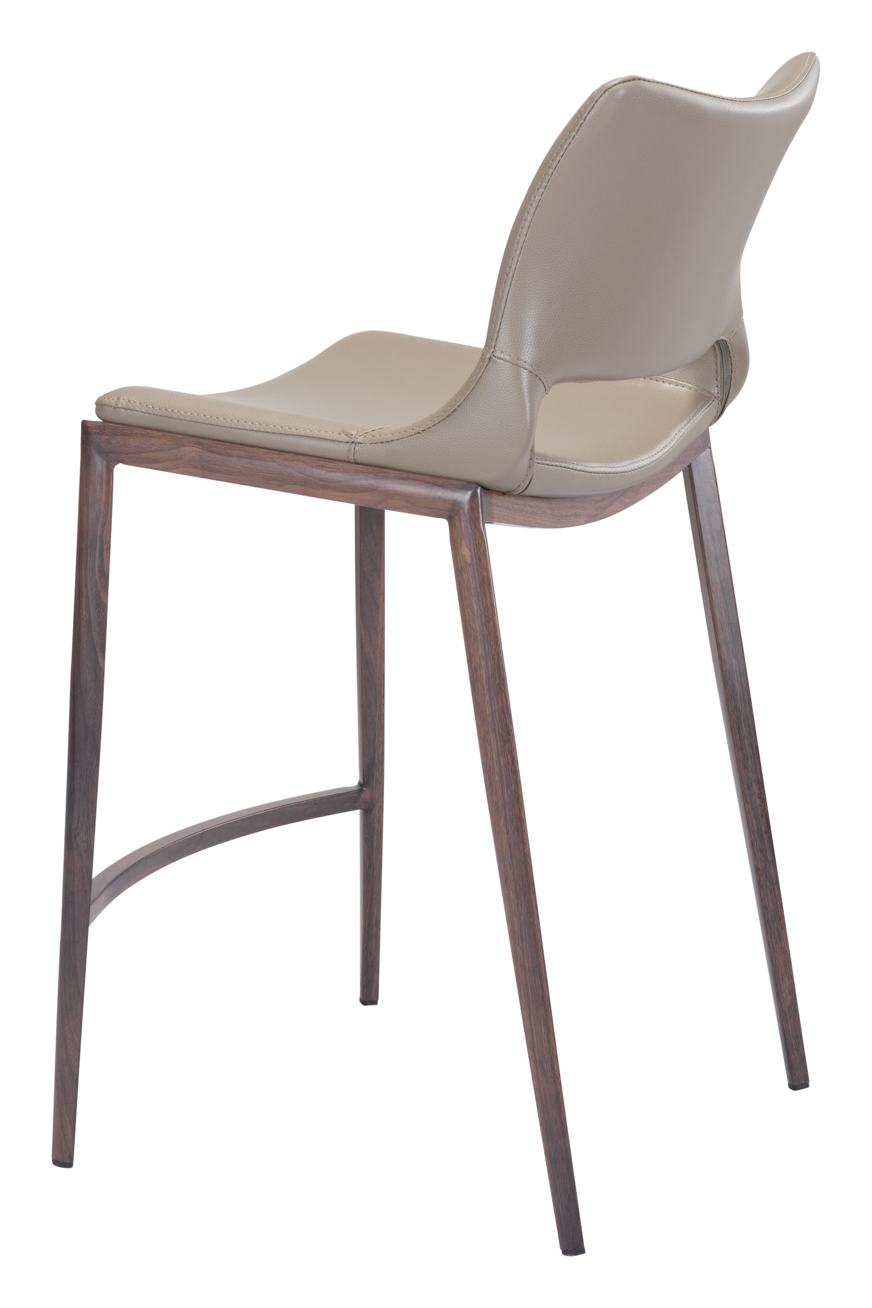 Ace Brown & Walnut Counter Stool (Set of 2)