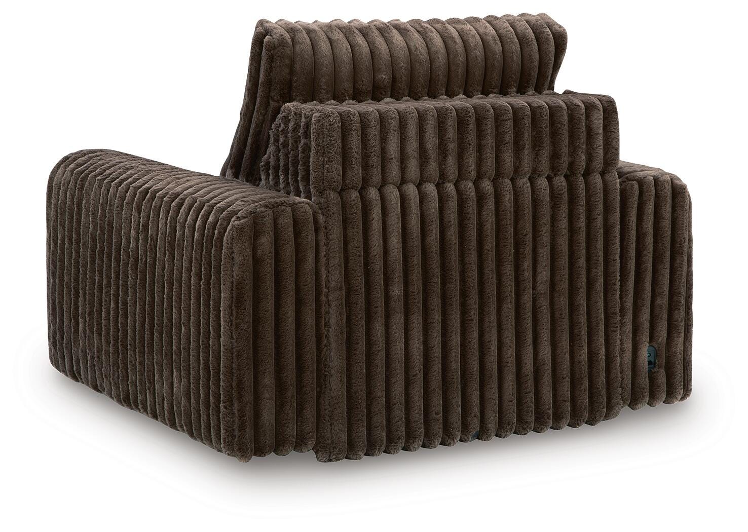 Chalmers Chocolate Power Gliding Chaise (Online Special Price)