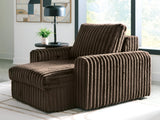 Chalmers Chocolate Power Gliding Chaise