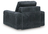Chalmers Gunmetal Power Gliding Chaise