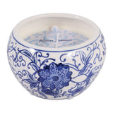 Pleyto Blue/White Jasmine Chinoiserie Candle