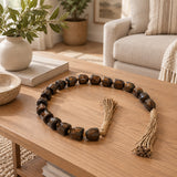 Pinto Wye Dark Brown Resin Garland