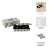 Deckerworth Green/Ivory Boxes (Set of 2)