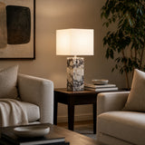 Newman Black Marble Table Lamp