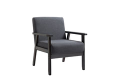 Bahamas Dark Gray 70"W Linen Sofa & Chair Set