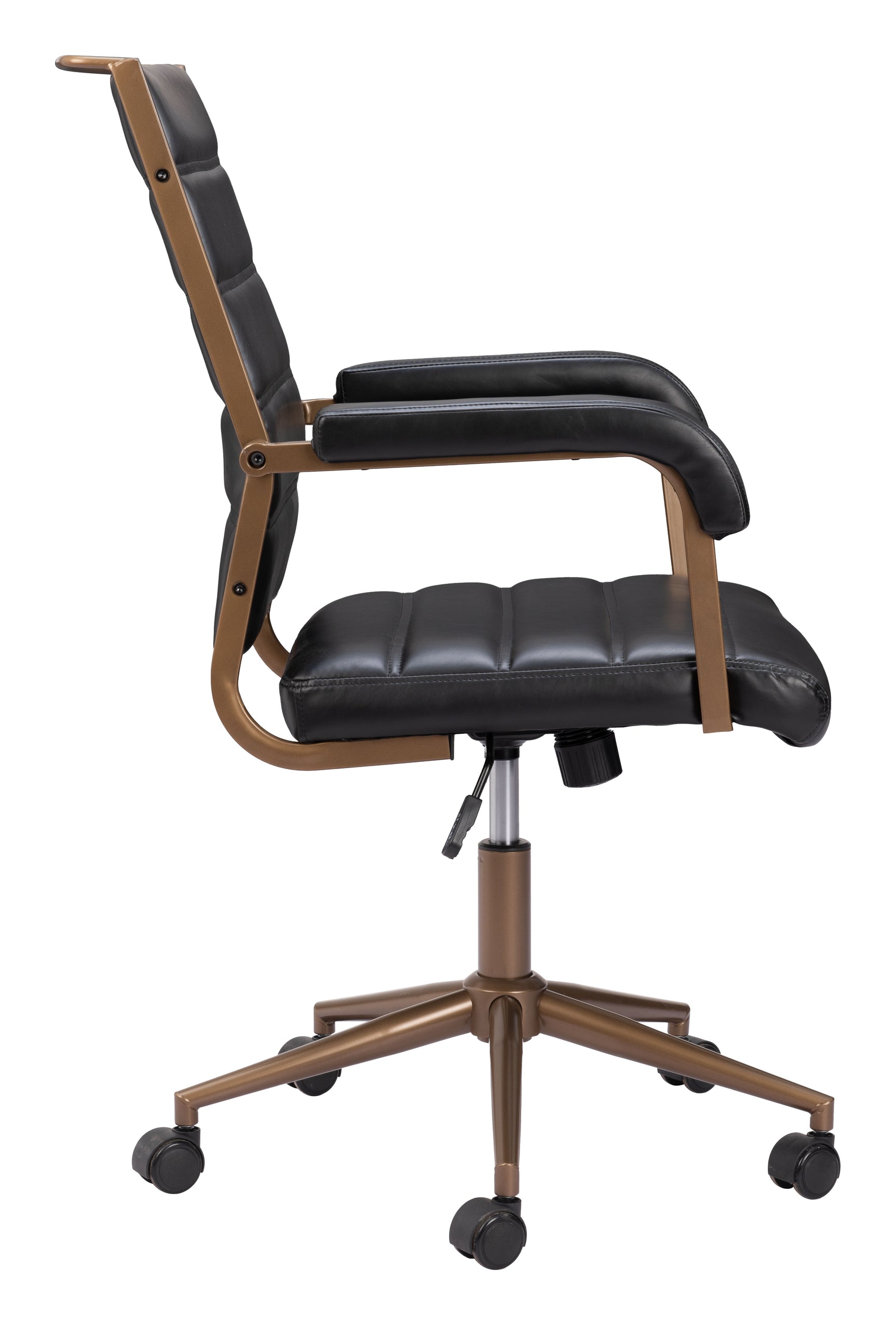 Auction Vintage Black Office Chair