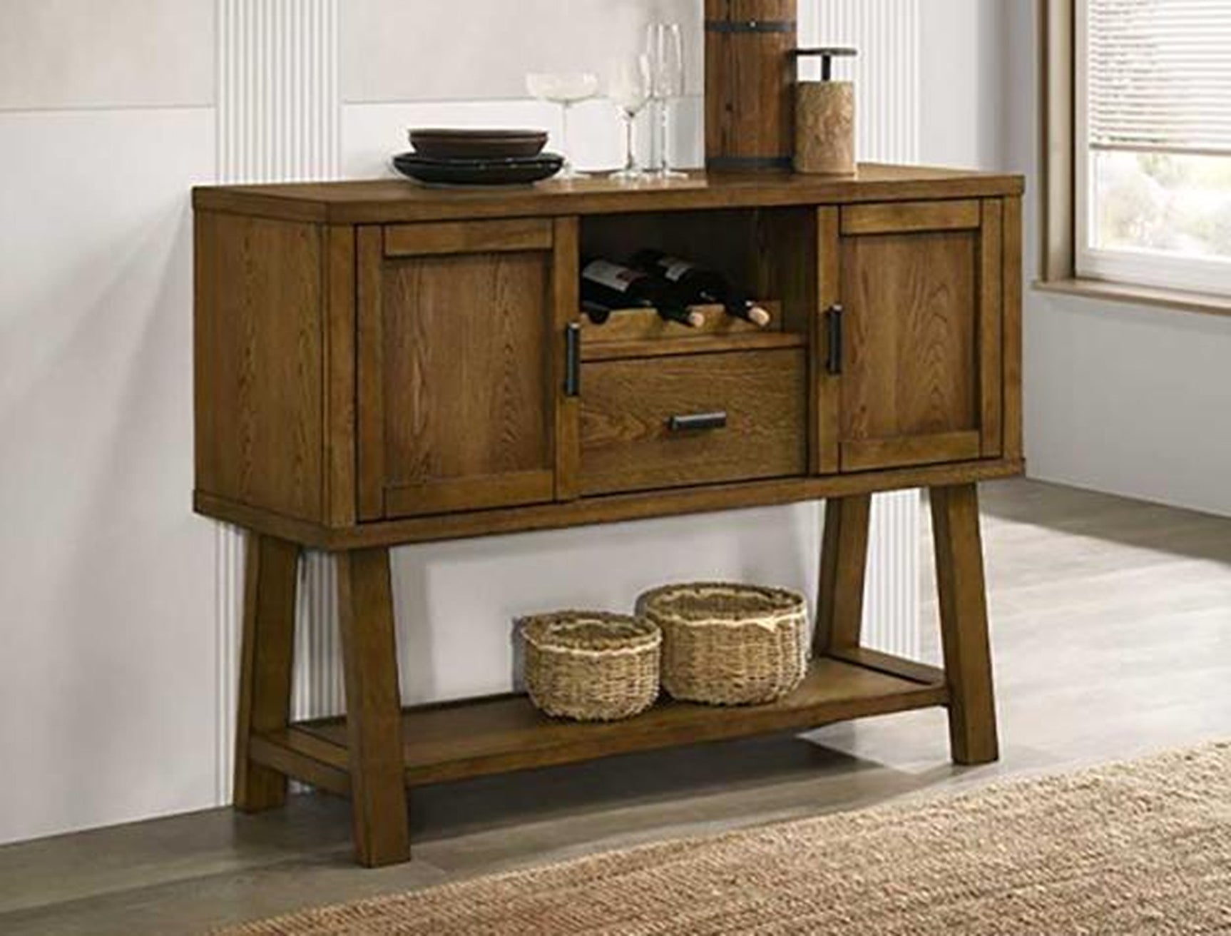 Everly Brown Sideboard