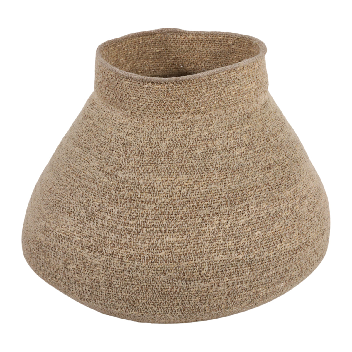 Blocksburg Natural Woven Jute Vase