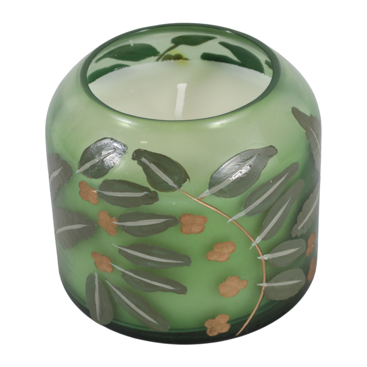 Fallonvale Green/Ivory 12 Oz Gardenia Candle