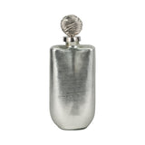 Gordon Silver/Gold Small Glass Metallic Bottle Orb with Topper