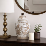 Dougalton Brown/White Chinoiserie