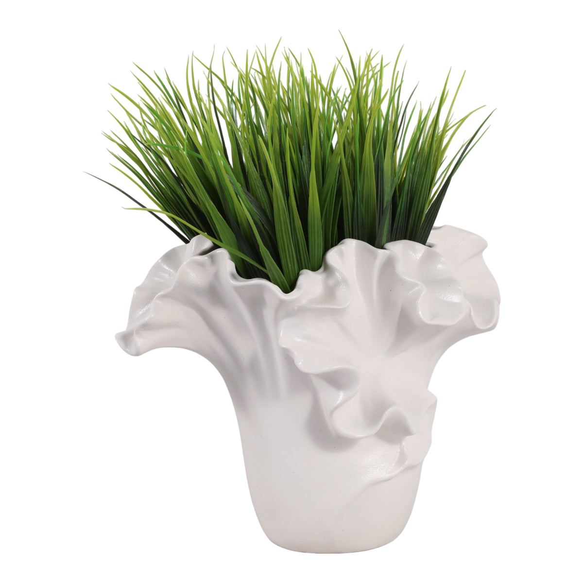 Alderport White/Ivory Large Vase
