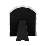 Newhall White 4x6 Wavy Arch Photo Frame