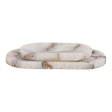 Nadeau Multicolor Agate Trays (Set of 2)